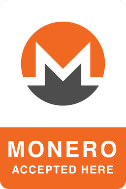 We accept Monero